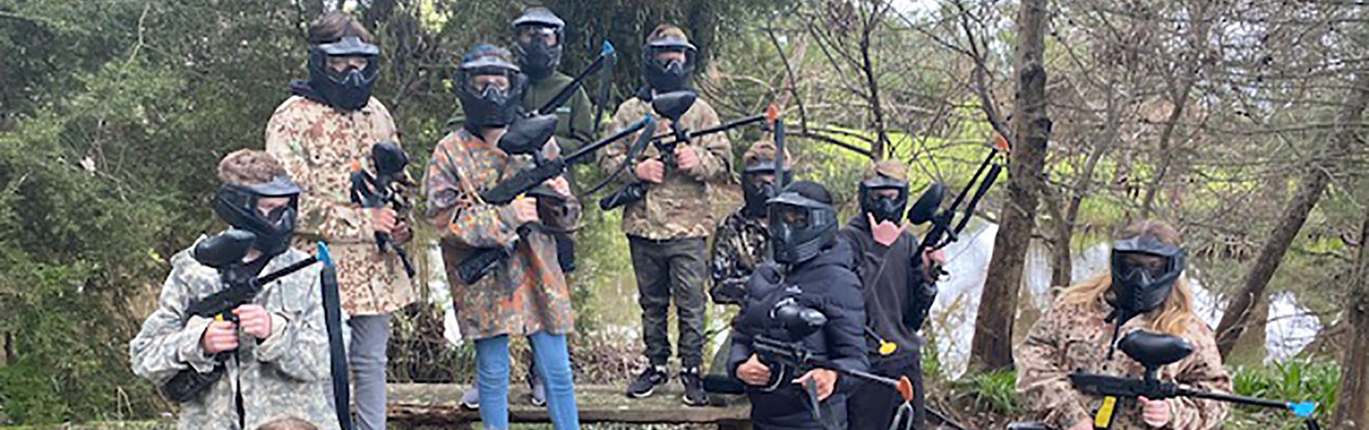 SECURE THE PERIMETER! Our Solar and Paintball Trip